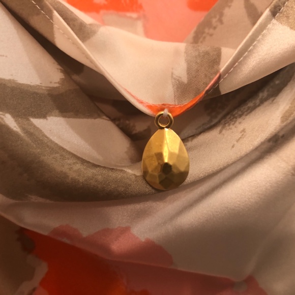 St. John Silk Floral Sleeveless Top - Picture 5 of 6